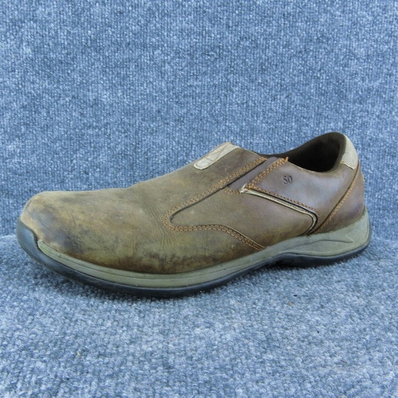 Red Wing Shoes Men Slip-On Brown‎ Leather Slip On Size 12 Medium - Picture 1 of 11